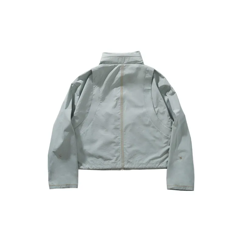 Penfield Cropped Coats Women's Green-1