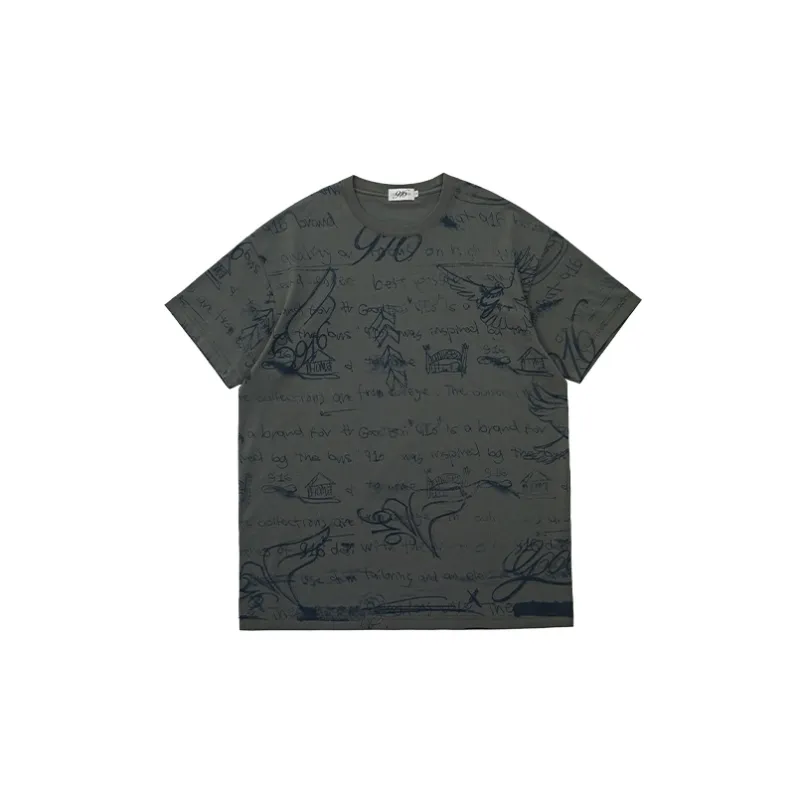 GOOD BAI Drop Shoulder Sleeve T Shirt Unisex-7