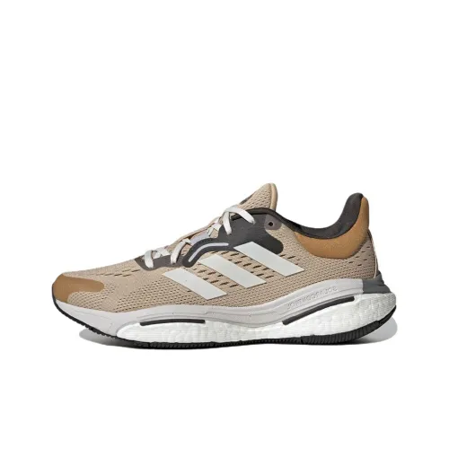 Adidas Solarcontrol Running Shoes Women's Low-Top Brown/Gray