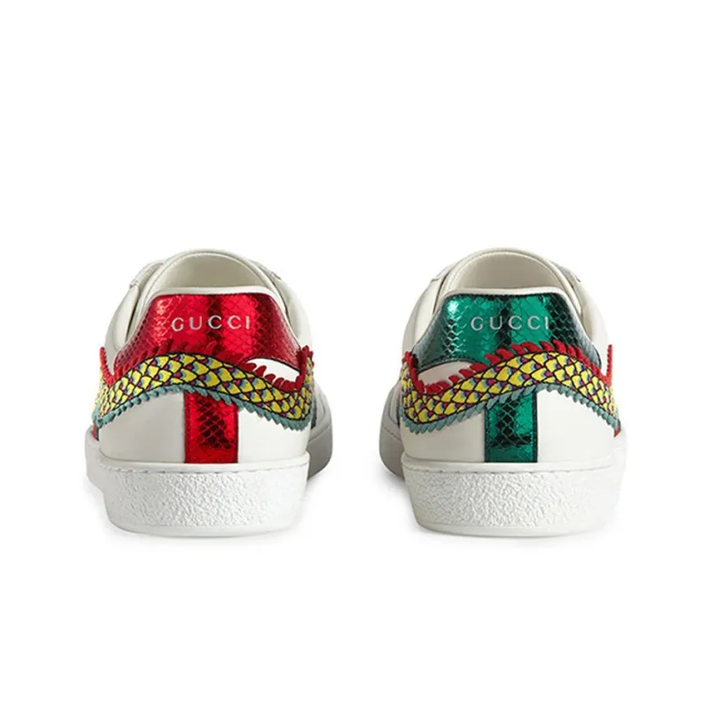 GUCCI Ace Embroidered 'Dragon'-4