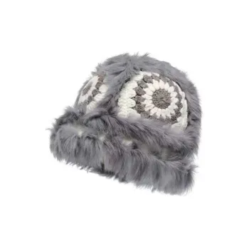 BAIJUAN Acrylic Beanies Women's