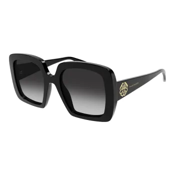 Alexander McQueen Logo print Rectangle Sunglasses