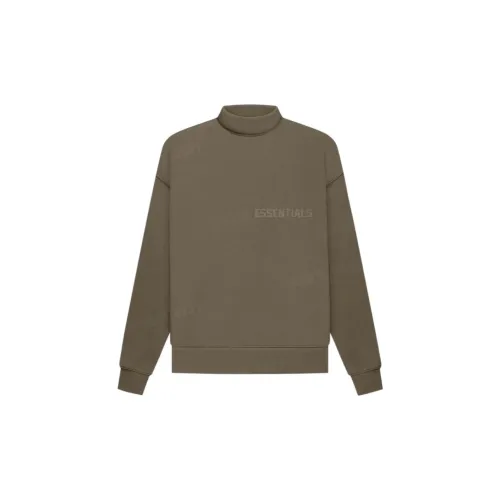 Fear Of God Essentials Sweatshirts Unisex Wooden Coffee