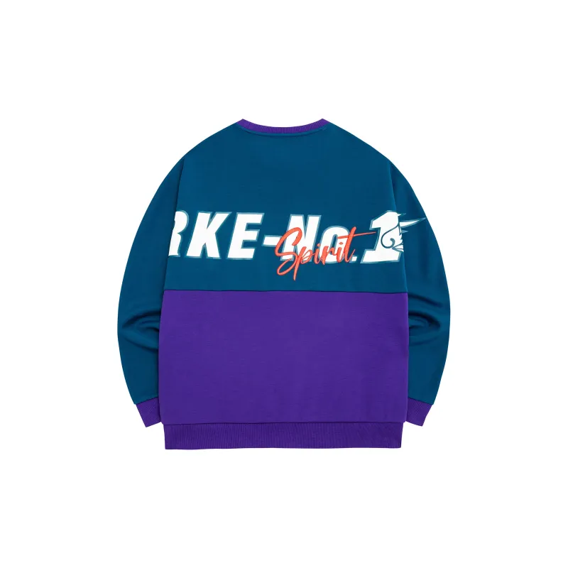 Erke Sweatshirts Men Truffle Purple/Dark Dusk Blue-1