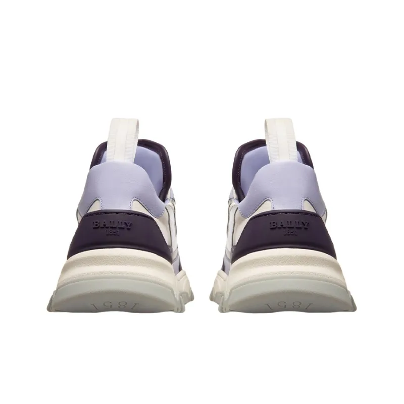 BALLY Holden Low Top Casual Shoes Women's Purple-3