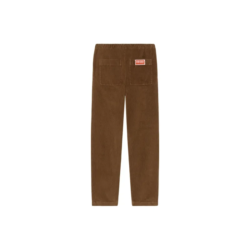 KENZO Casual Pants Men Brown-1