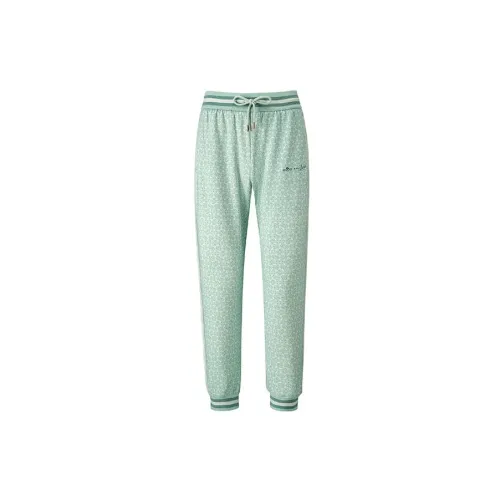 Moose Knuckles X Li Ning Knitted Sweatpants Unisex Light Mint Green