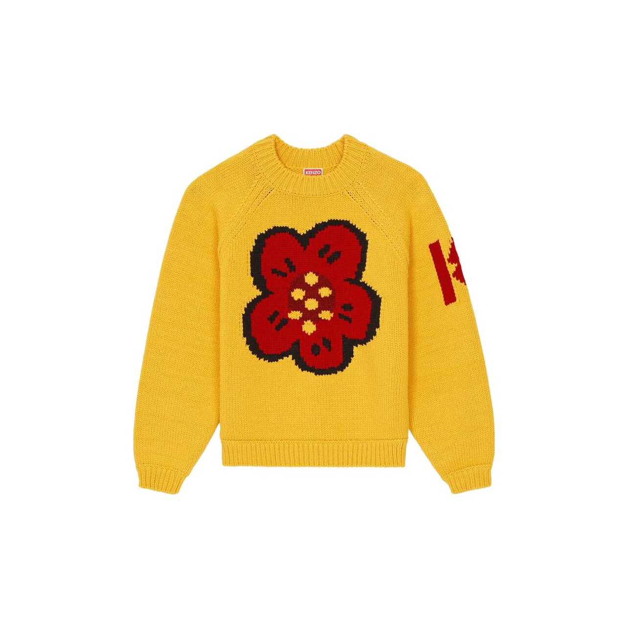 Kenzo sweaters yellow best sale