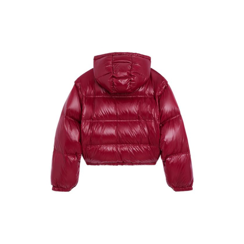 CELINE Down Jacket Women's Red 38