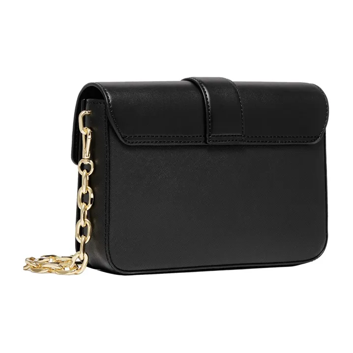 MICHAEL KORS Carmen Artificial Leather Shoulder Bag Women's Black-2