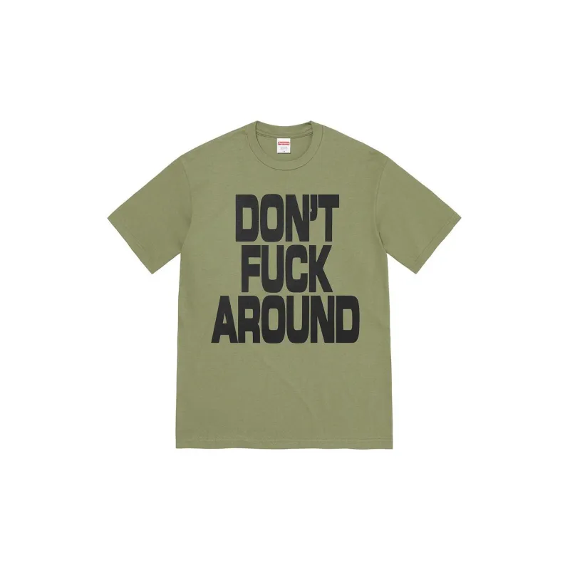 Supreme Don't Fuck Around Tee-8