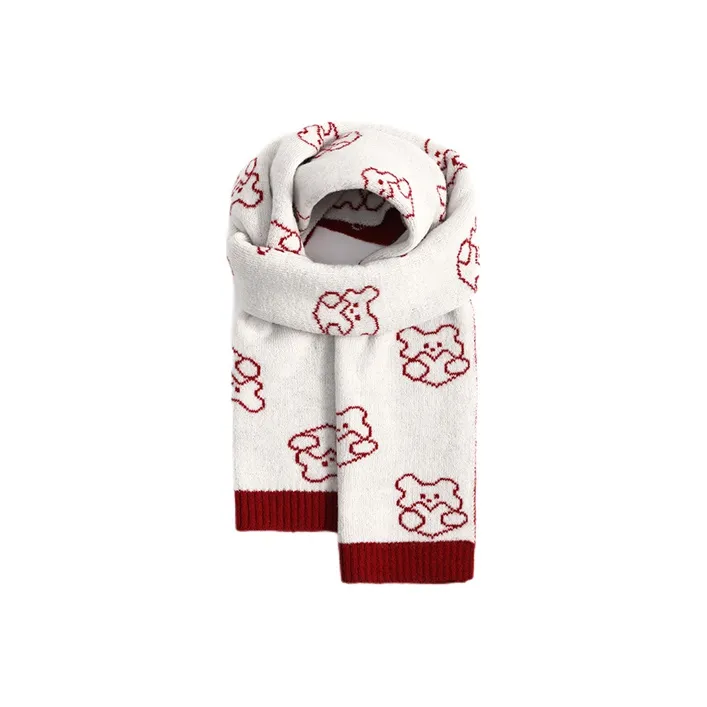 FREE RABBITⅡ Knit Scarves Unisex-5