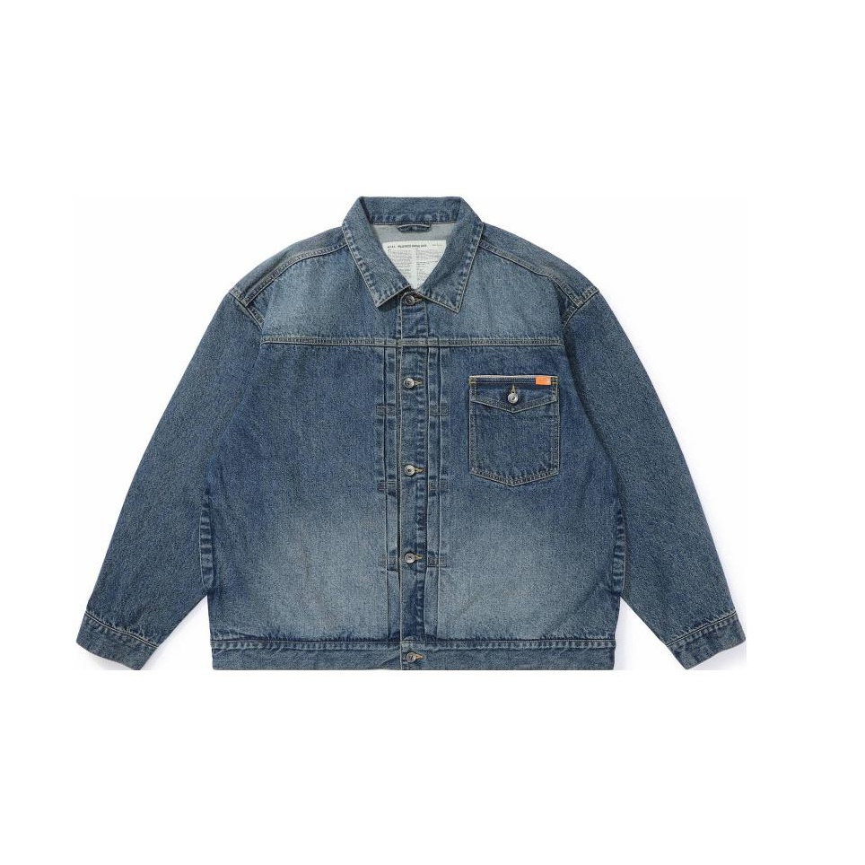 MADNESS Denim Jackets Men Blue L - POIZON
