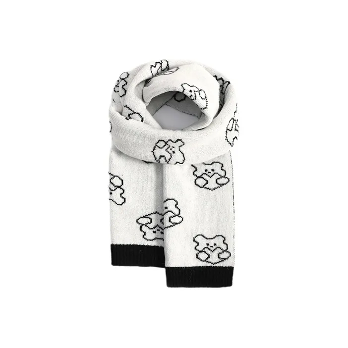 FREE RABBITⅡ Knit Scarves Unisex-9