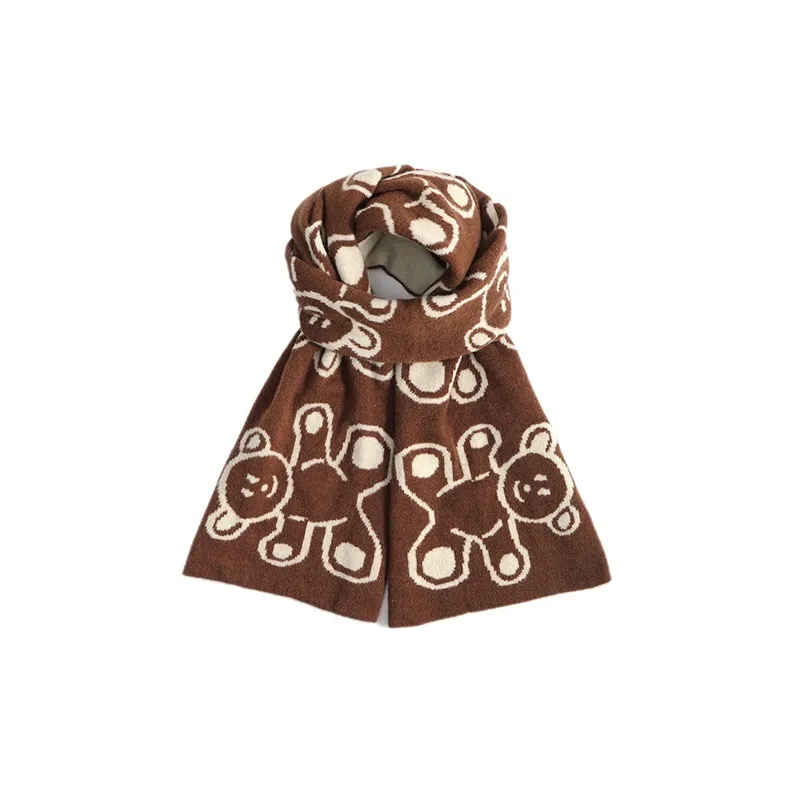FREE RABBITⅡ Knit Scarves Unisex-1