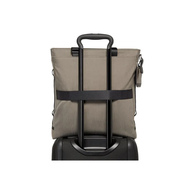 TUMI Alpha Bravo Nylon Tote Bag Shopping Bag Handbag Shoulder Bag Men's Gravel Color-4