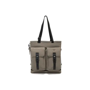 TUMI Alpha Bravo Nylon Tote Bag Shopping Bag Handbag Shoulder Bag Men's Gravel Color