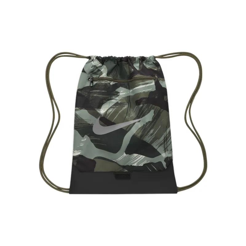 Nike Fabric Backpack Gym Bag Large Size Unisex Army Green-0