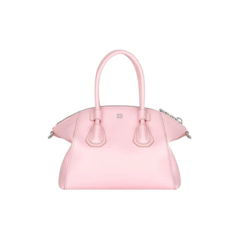 GIVENCHY Antigona Smooth Cow Leather Shoulder Bag Crossbody Bag Handbag Mini Women's Pink-1