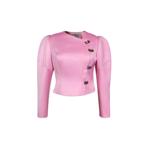 SIQIZ Jackets Women's Pink