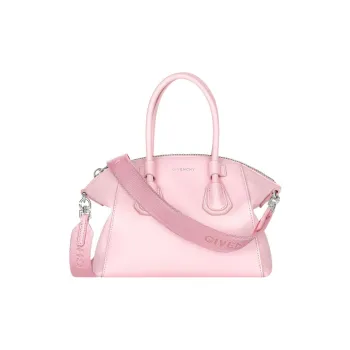 GIVENCHY Antigona Smooth Cow Leather Shoulder Bag Crossbody Bag Handbag Mini Women's Pink
