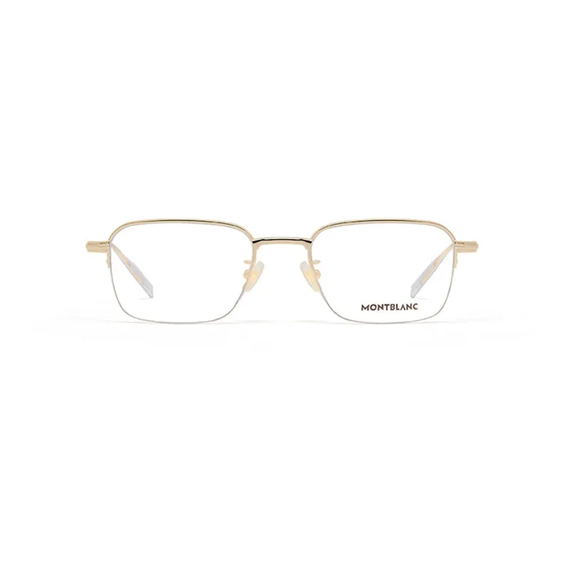 MONTBLANC Alloy Square Eyeglass Frames Unisex-1