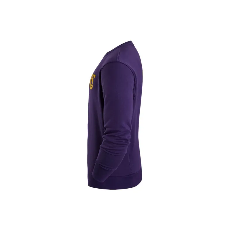 Jordan Nba Los Angeles Lakers LeBron James Fleece Loose Fit Sweatshirt-2