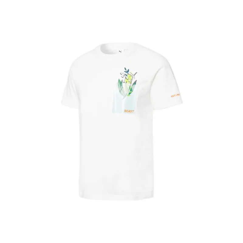 PUMA x Beast T Shirt Unisex White-0