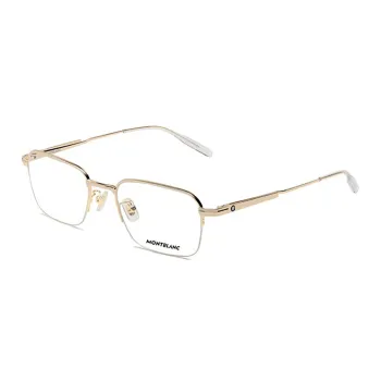 MONTBLANC Alloy Square Eyeglass Frames Unisex