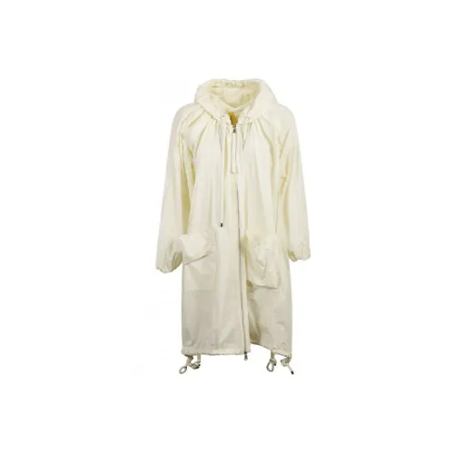 MONCLER GENIUS Trench Coats Women's Off White