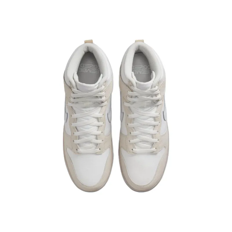 Nike Dunk High Retro Prm 'Cracked Leather Swoosh'-3