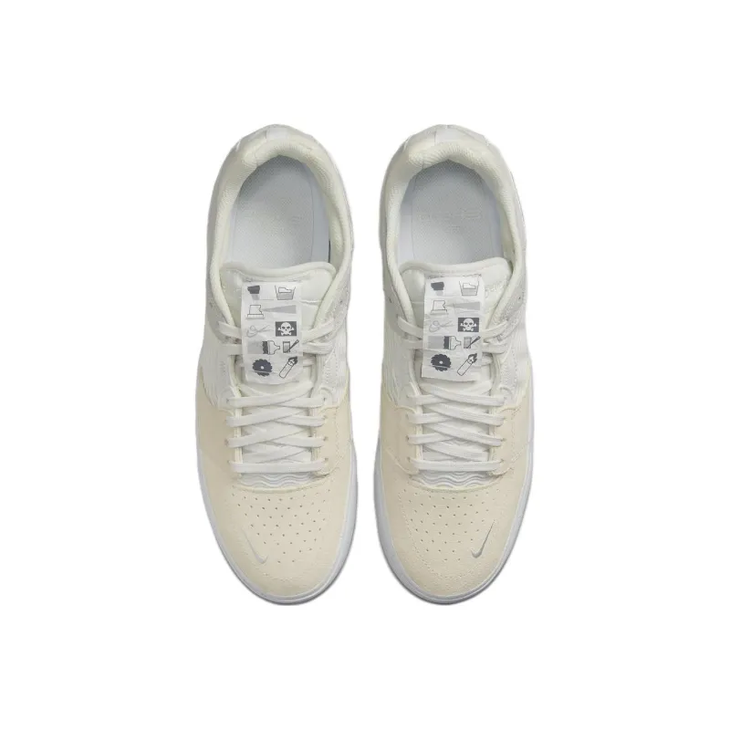 Nike Sb Ishod Wair Premium Warning Label Summit White-3