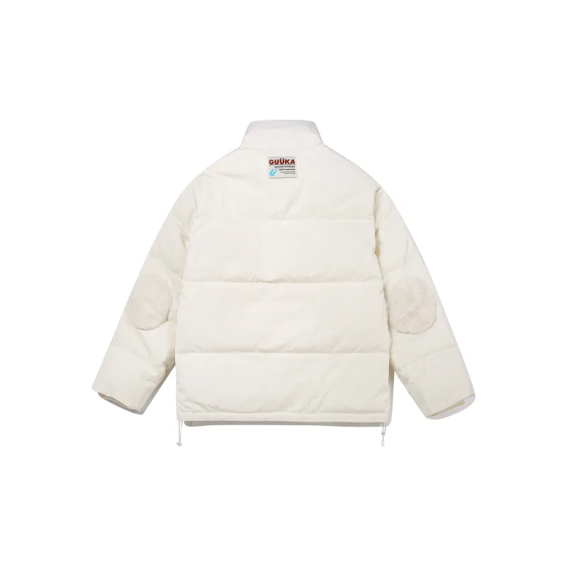 Guuka Down Jacket Unisex Beige Yellow-1