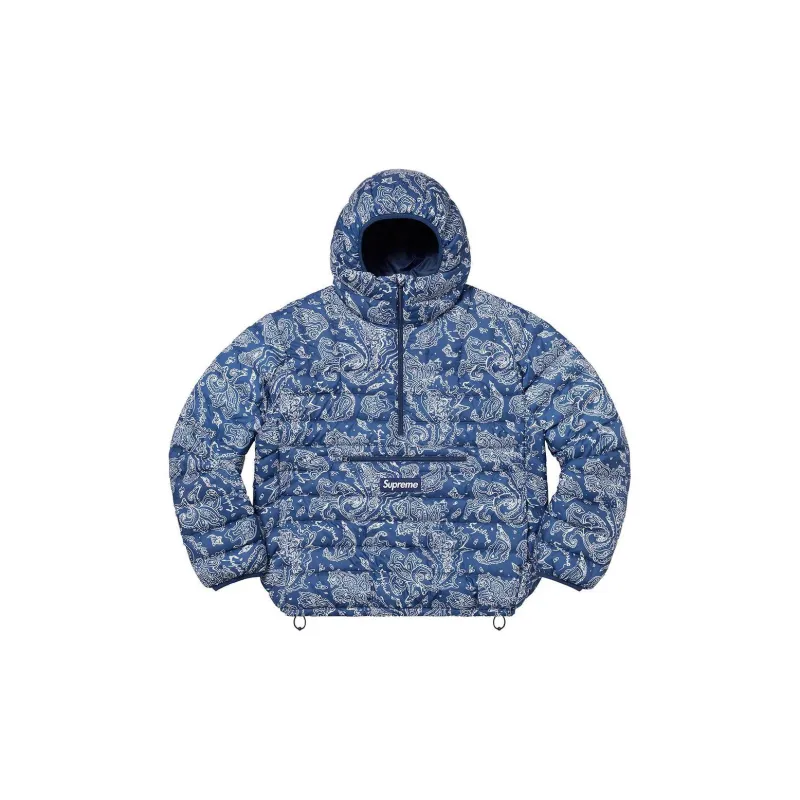 Supreme Micro Down Half Zip Hooded Pullover FW22 - Cheap Rcj 