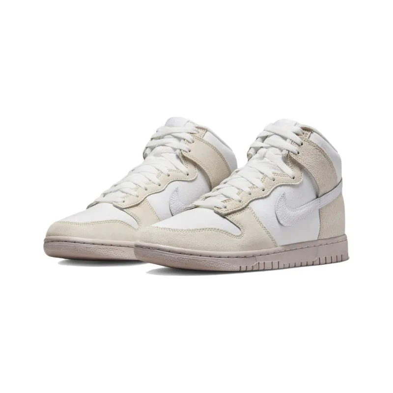 Nike Dunk High Retro Prm 'Cracked Leather Swoosh'-2
