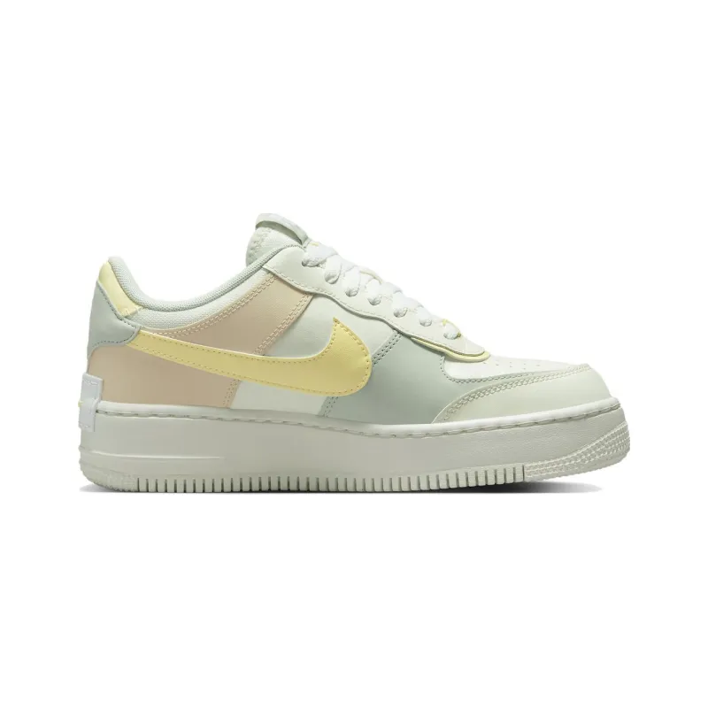Nike Air Force 1 Low Shadow Sail Light Silver Citron Tint Women's-1