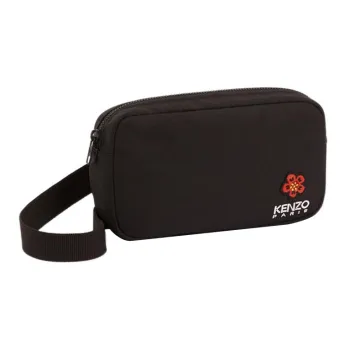 KENZO Polyester Shoulder Bag, Crossbody Bag, Fanny Pack Men's Black