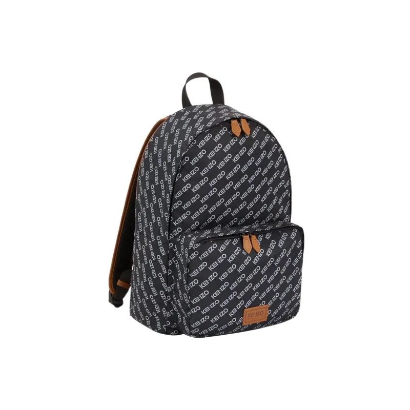 KENZO Polyester Backpack Men's Black-0
