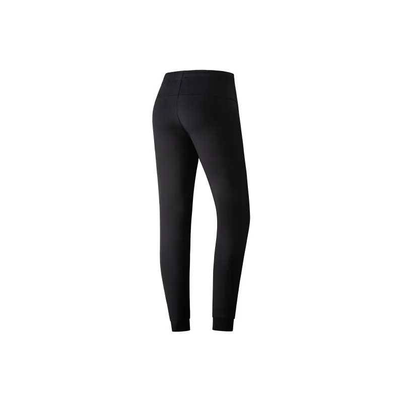 Erke Casual Pants Women's Jet Black-1