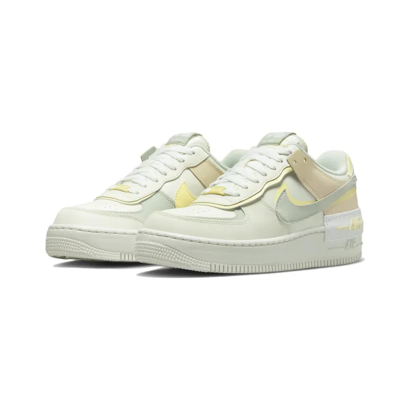 Nike Air Force 1 Low Shadow Sail Light Silver Citron Tint Women's-2