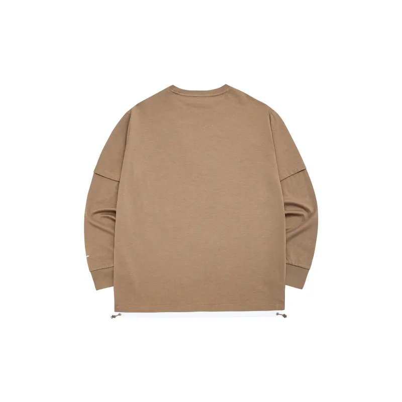 Erke Sweatshirt Men's Latte Brown-1