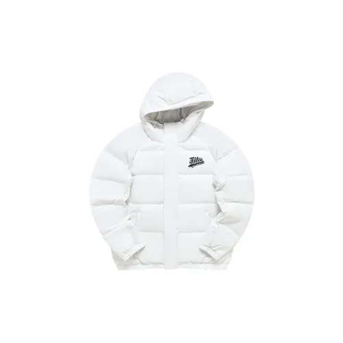 FILA FUSION Down Jackets Men Standard White