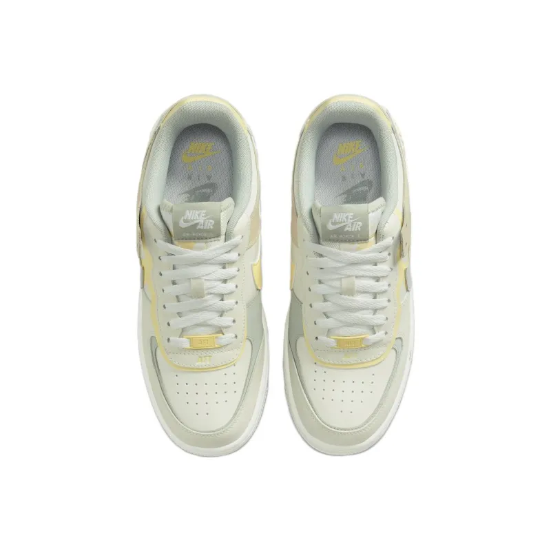 Nike Air Force 1 Low Shadow Sail Light Silver Citron Tint Women's-3