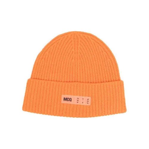 McQ Alexander McQueen Beanies Men Orange