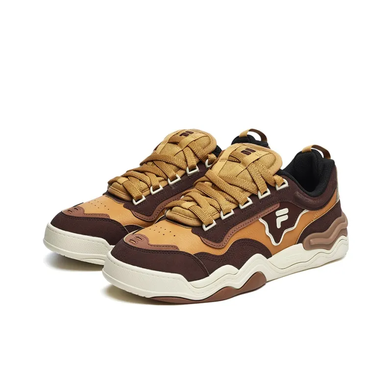 FILA FUSION Kick Sneakers 'Brown Orange'-2