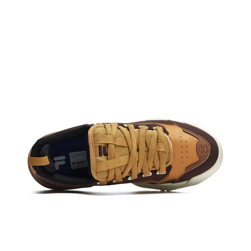 FILA FUSION Kick Sneakers 'Brown Orange'-3