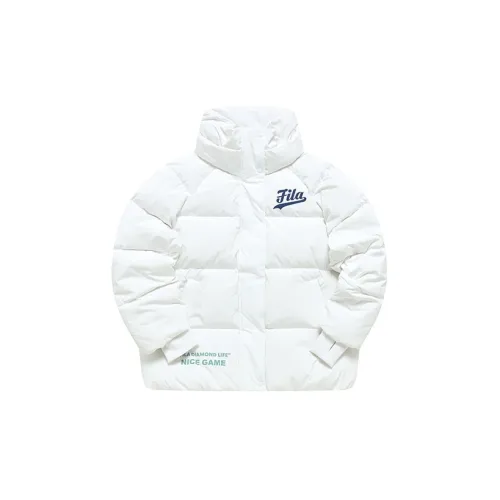 FILA FUSION Down Jackets Women's Standard White