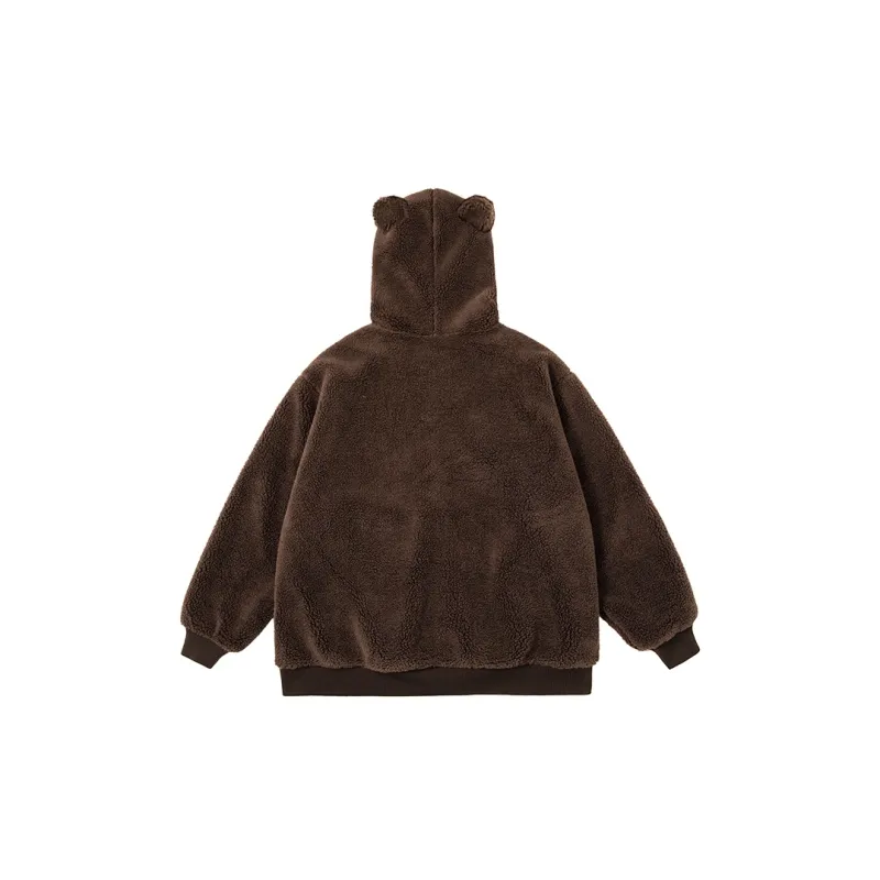 SOLP Sweatshirt Winter Unisex Chocolate Brown-1