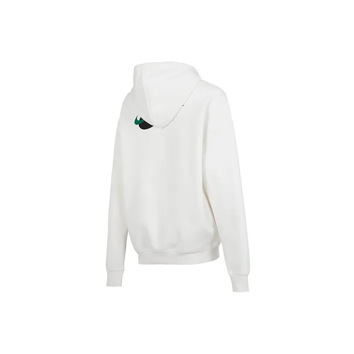 Nike As W Nsw Premium Po Hd Flc Hooded Pullover Sweatshirt White-1
