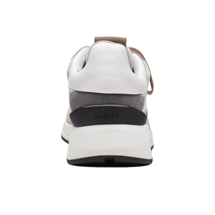 Clarks CoastLite Lo British Knight Collection Low Top Casual Shoes Men's White-5